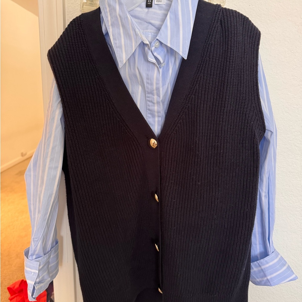 H&M shirt and sweater set